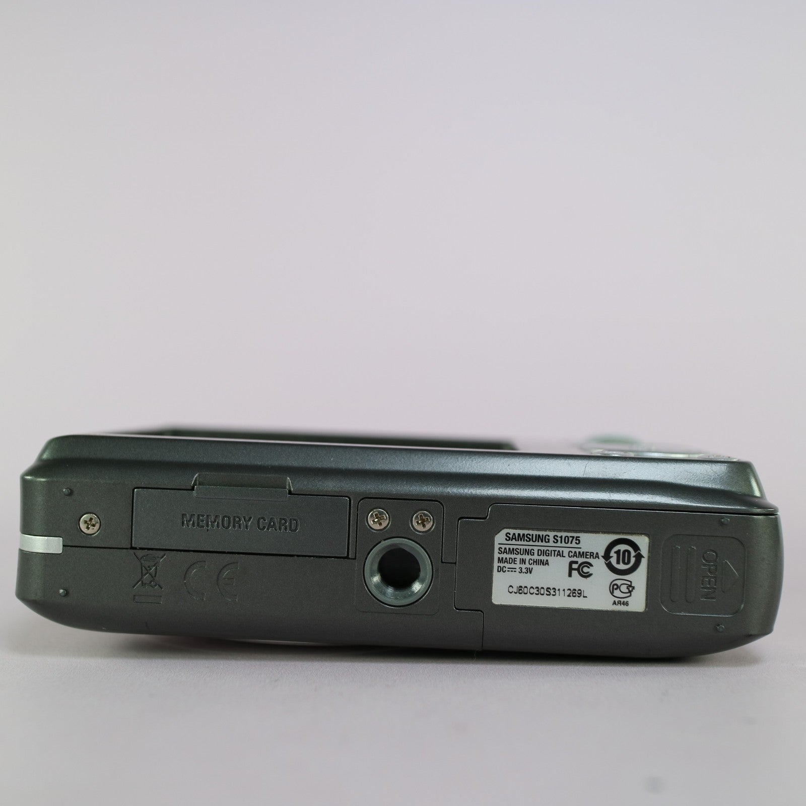 Samsung Digital Camera S1075 10.2MP Grey Tested