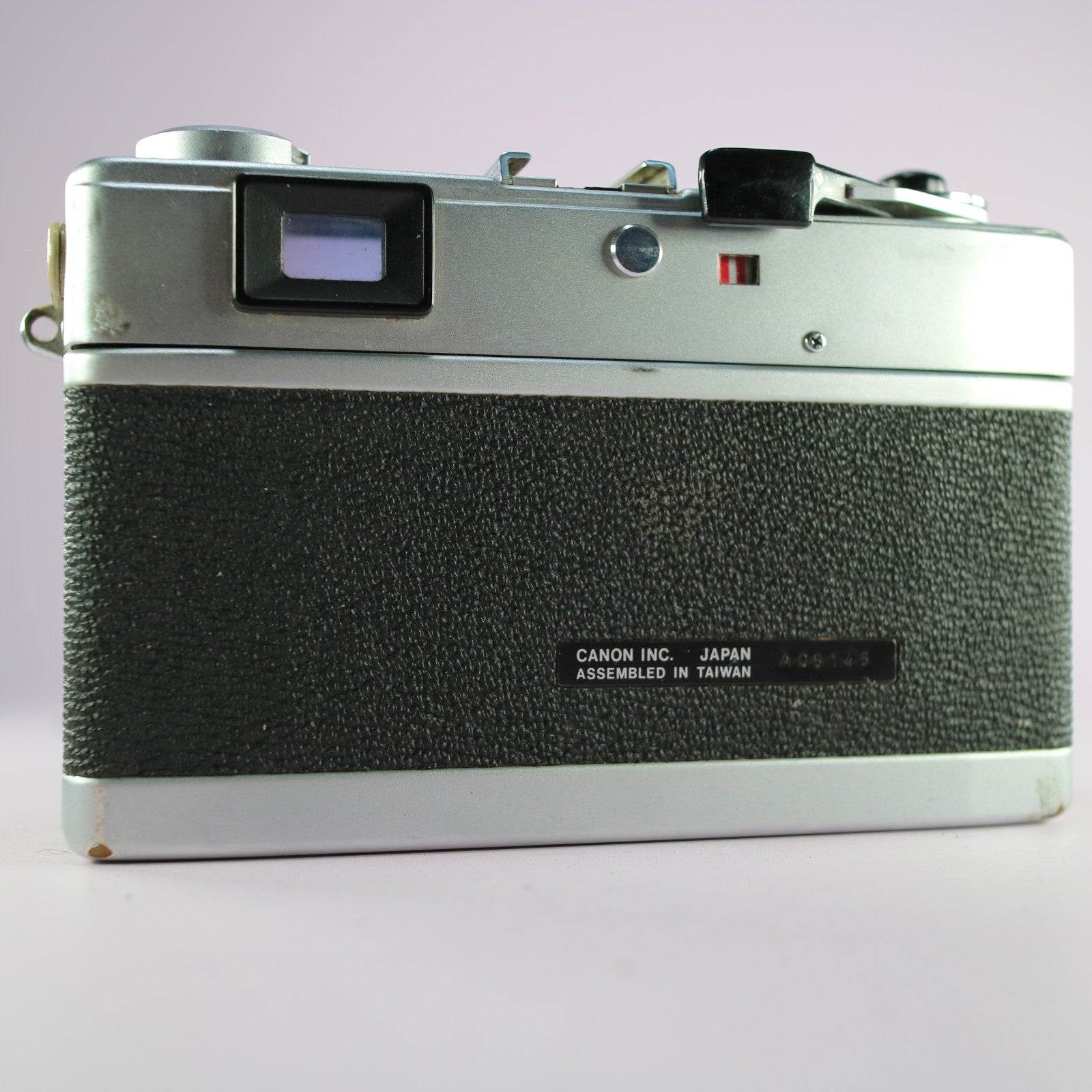 Canon Canonet QL19 35mm Film Rangefinder Camera w/ 45mm f/1.9 Silver Tested