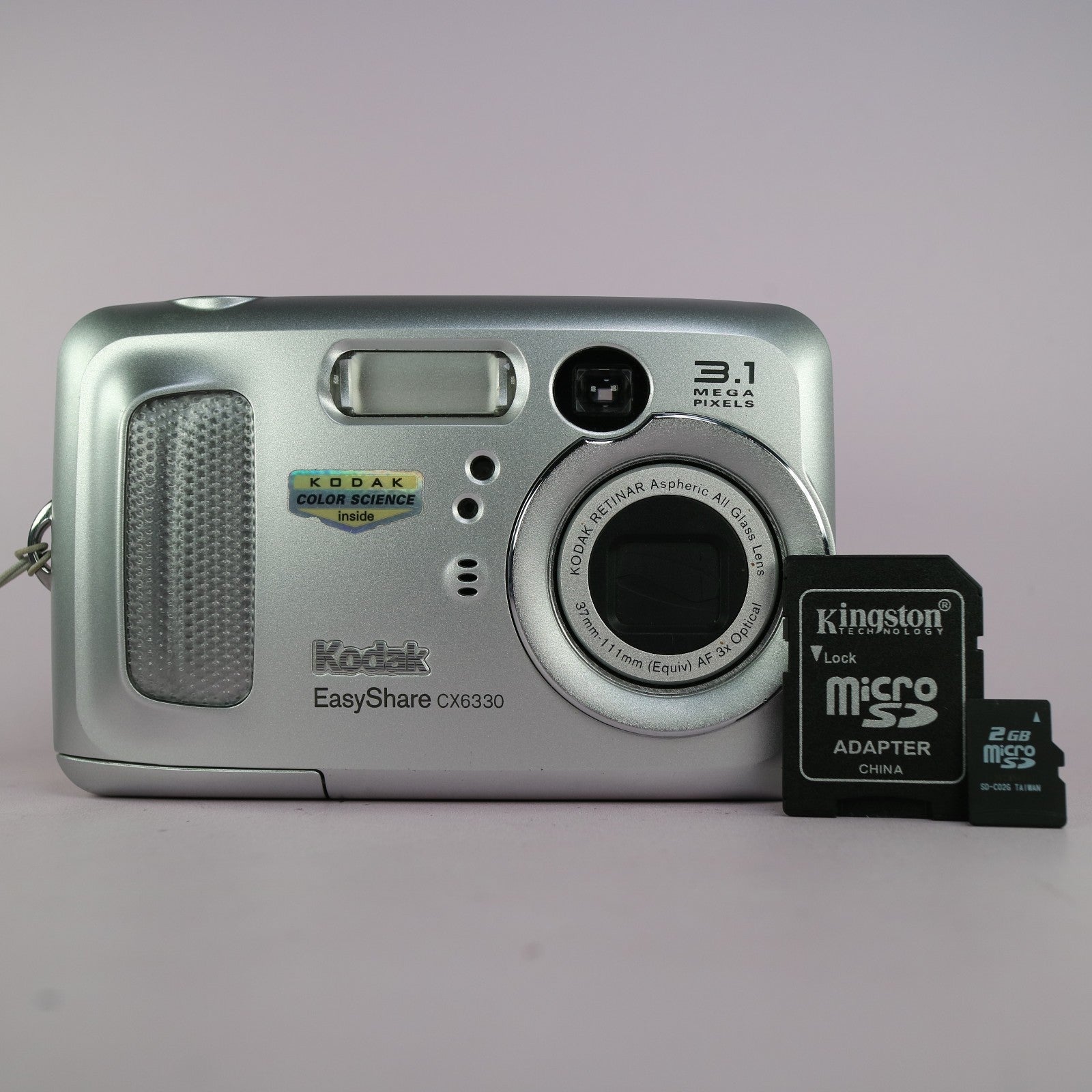 Kodak Digital Camera EasyShare CX6330 3.1MP Silver Tested