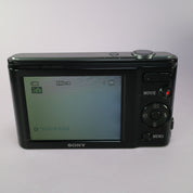 Sony Digital Camera Cybershot DSC-W800 20.1MP Black Tested Full Working Set