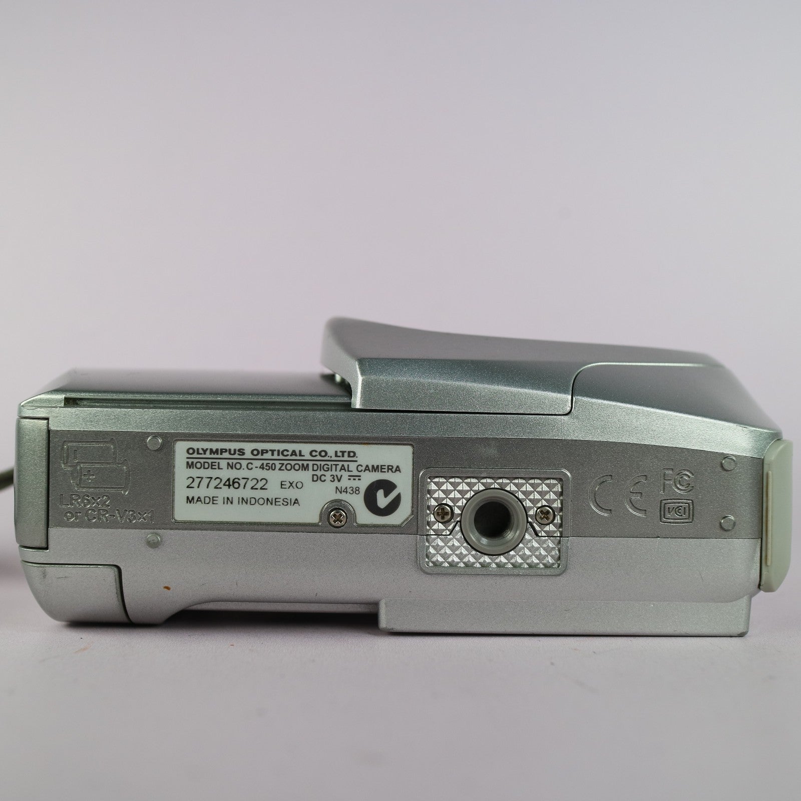 Olympus Digital Camera Camedia C-450 Zoom 4.0MP Silver Tested