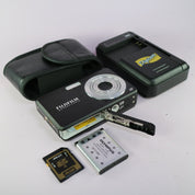 Fujifilm Digital Camera FinePix J15fd 8.2MP Black Tested Full Working Set
