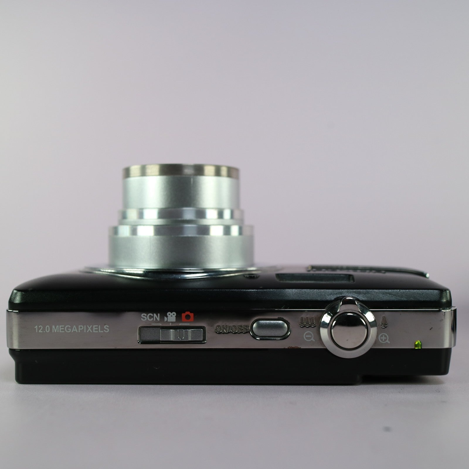 Hitachi Digital Camera HDC-1296E 12.1MP Black Tested Full Working Set