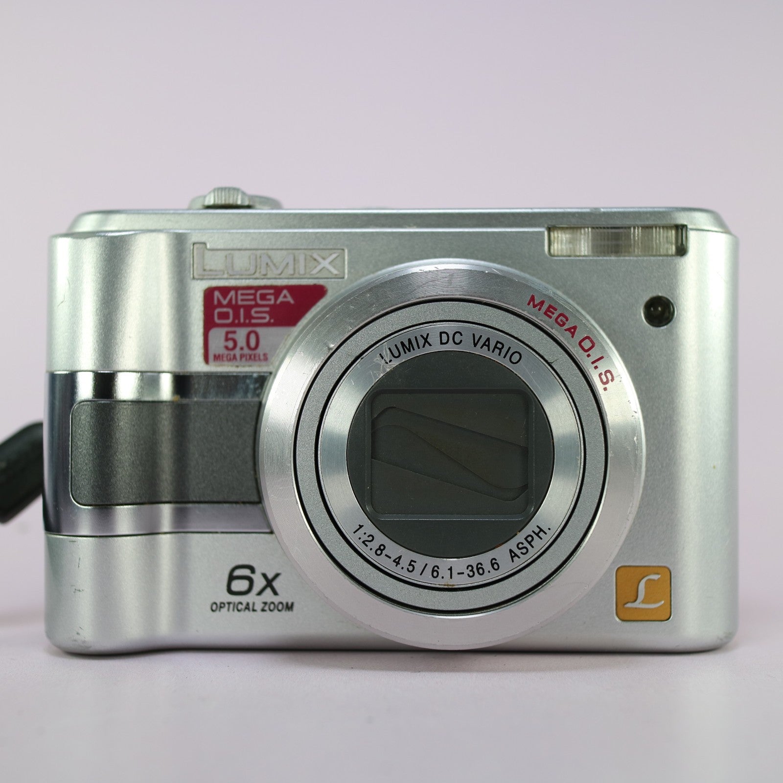 Panasonic Digital Camera  Lumix DMC-LZ3 5.0MP Silver Tested