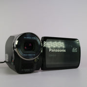 Panasonic SDR-S15 Handheld Digital Camcorder Black Tested Full Working Set