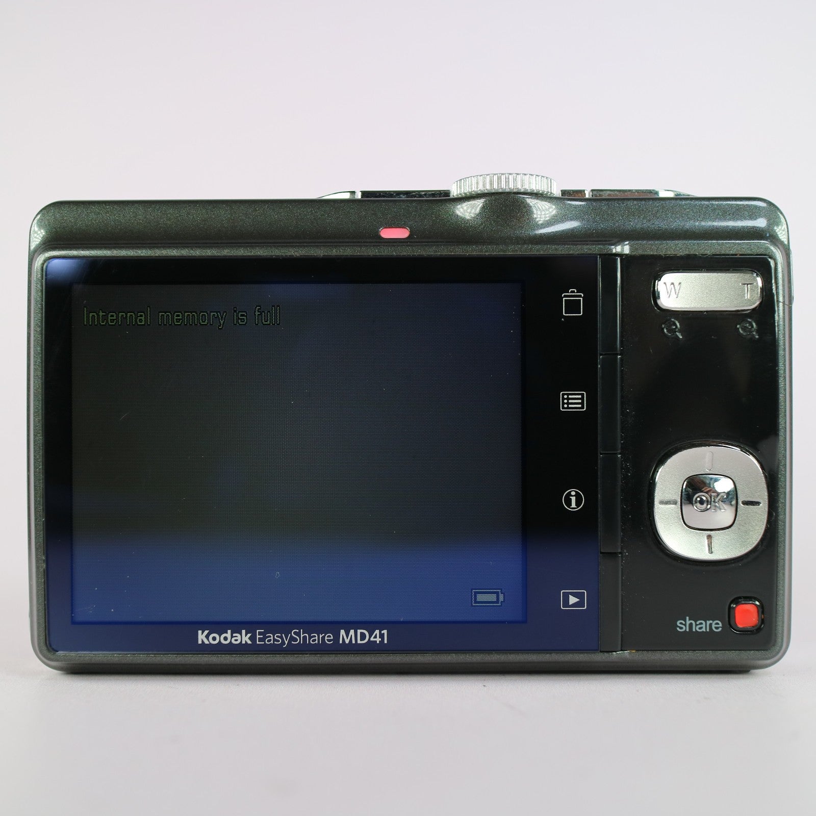 Kodak Digital Camera EasyShare MD41 12.2MP Grey Tested Full Working Set