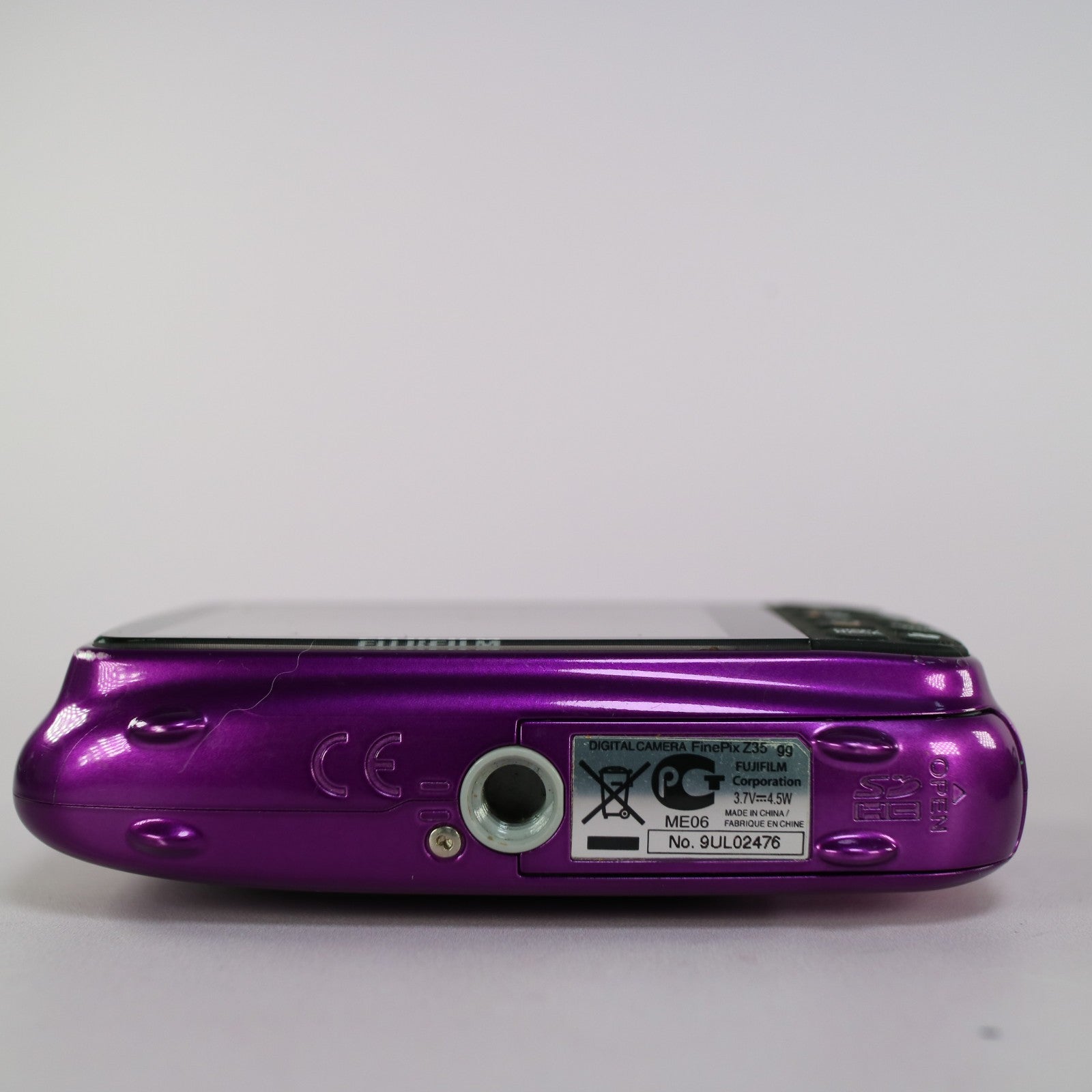 Fujifilm Digital Camera FinePix Z35 10.0MP Purple Tested Full Working Set