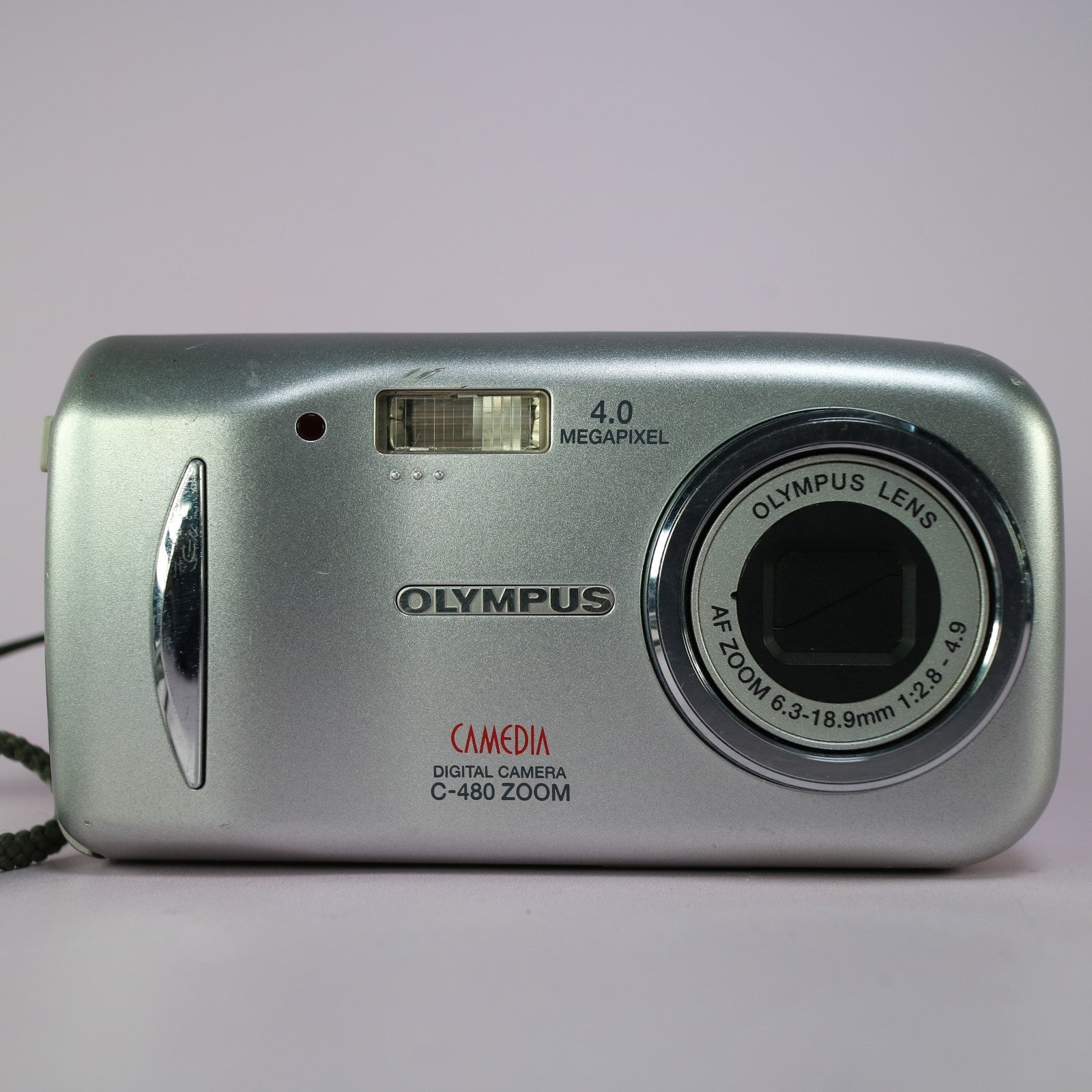 Olympus Digital Camera Camedia C-480 Zoom 4.0MP Silver Tested