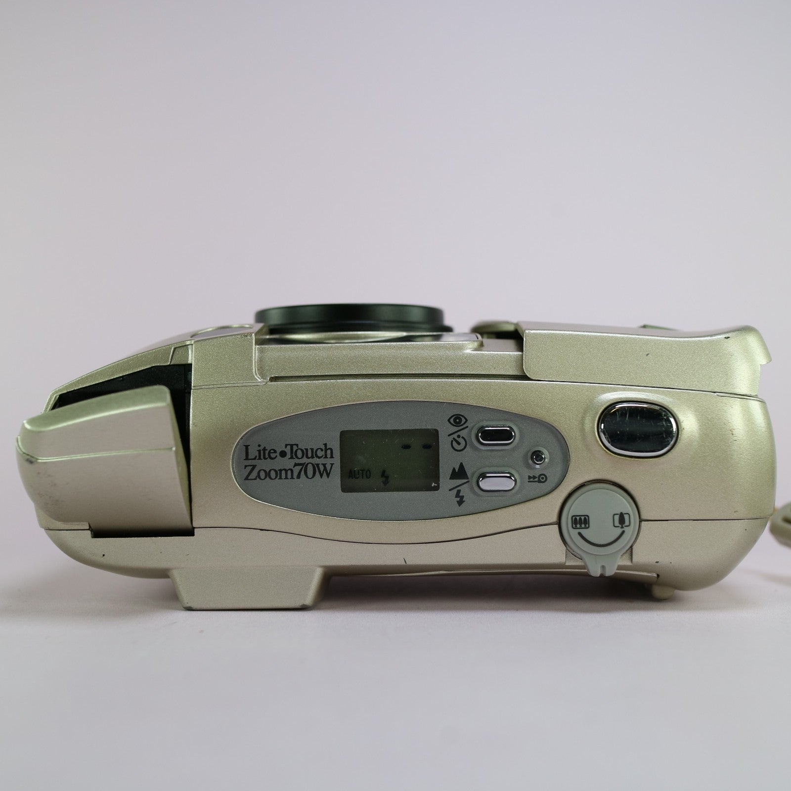 Nikon Lite Touch Zoom 70W 35mm Film Point And Shoot Camera Silver Tested