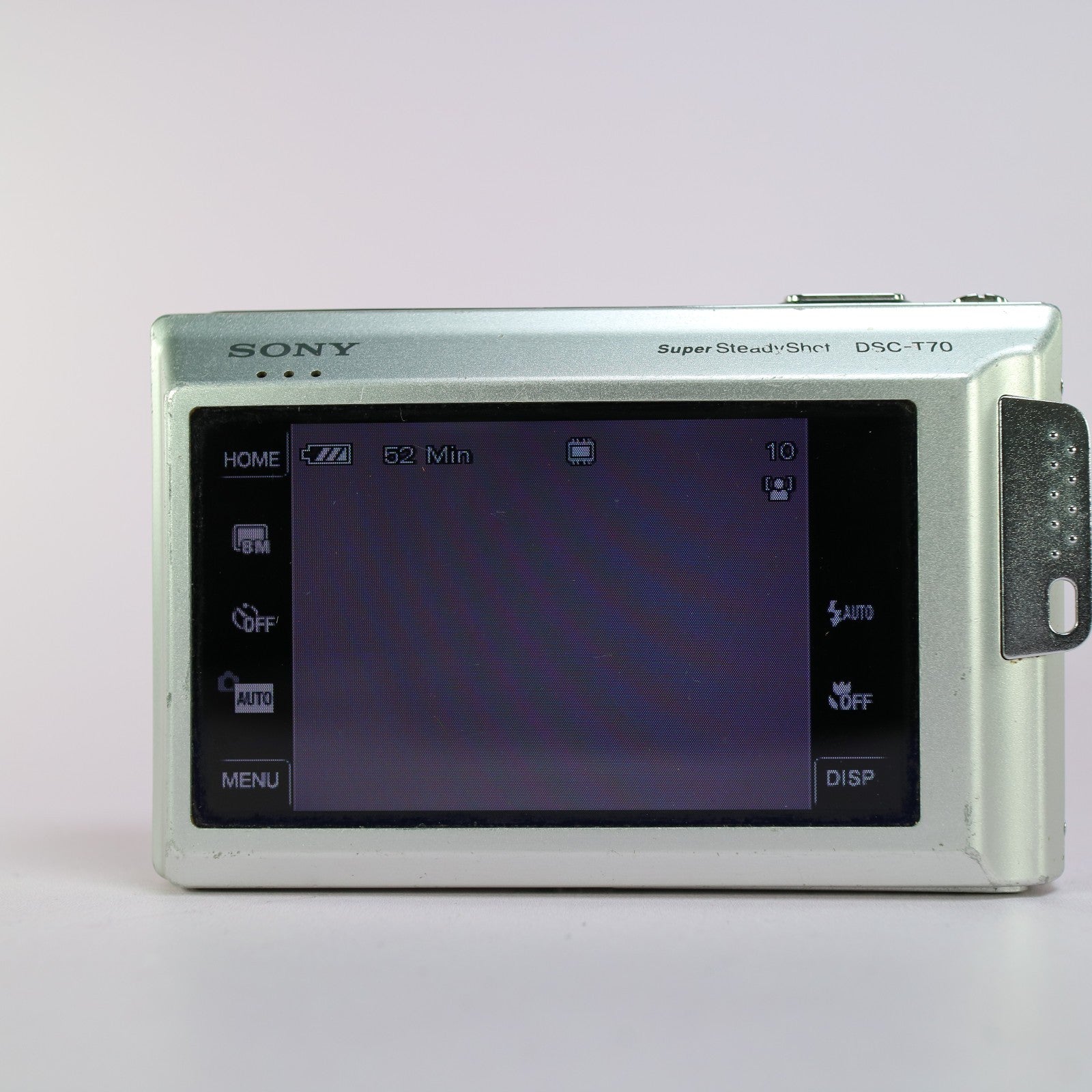 Sony Digital Camera Cybershot DSC-T70 8.1MP Silver Tested