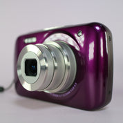 Olympus Digital Camera VH-210 14.0MP Purple Tested Full Working Set