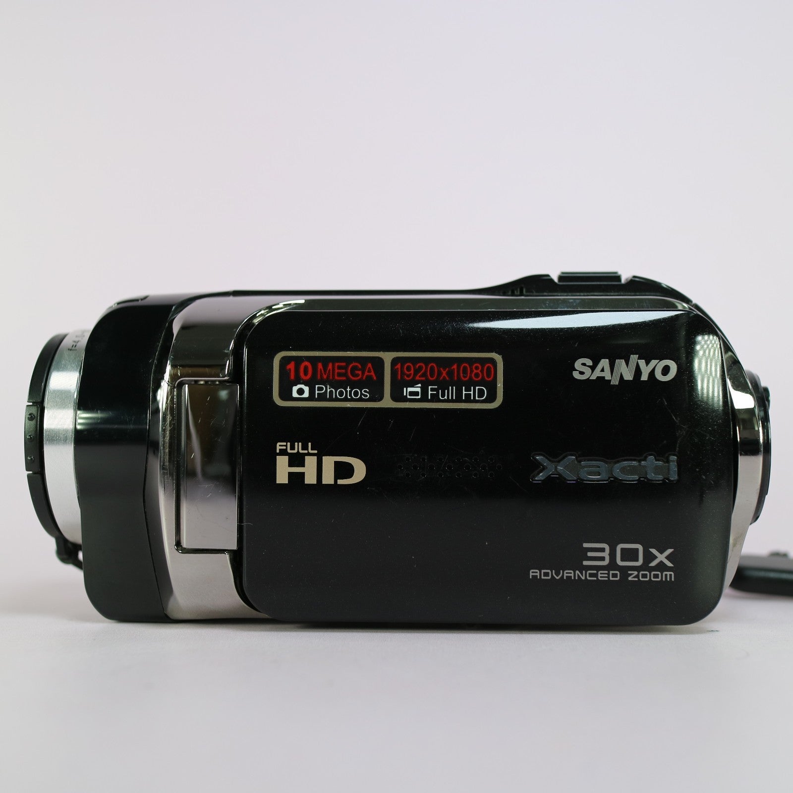 Sanyo Xacti VPC-SH1 Digital Camcorder Black Tested