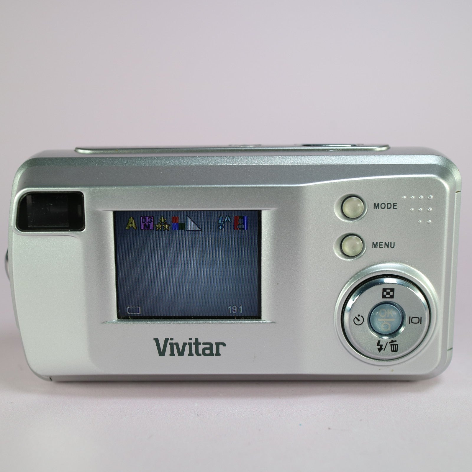 Vivitar Digital Camera Vivicam 3915 5.0MP Silver Tested
