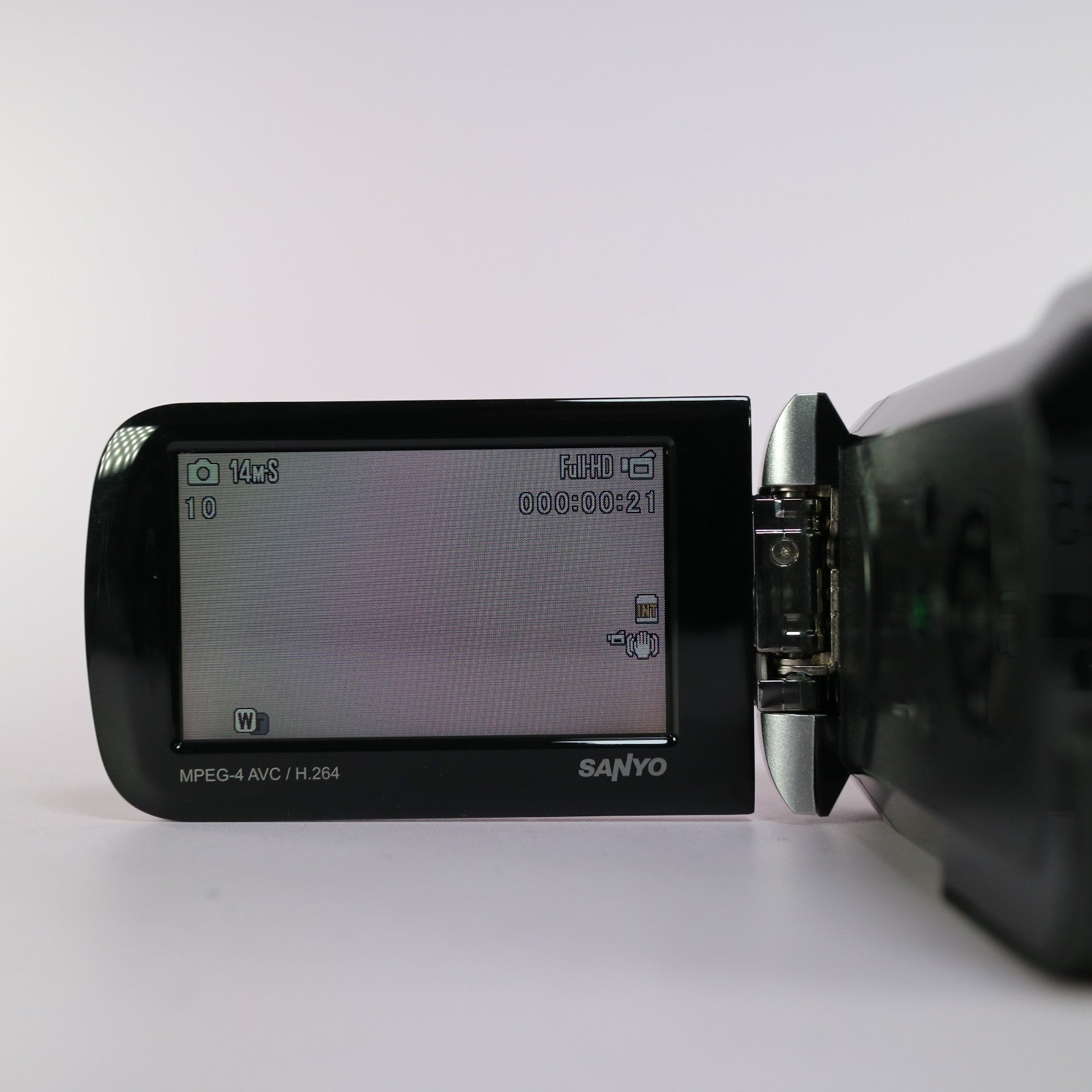 Sanyo Xacti VPC-GH1 Digital Camcorder Silver Tested Full Working Set