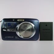Olympus Digital Camera Mju 600 6.0MP Blue Tested
