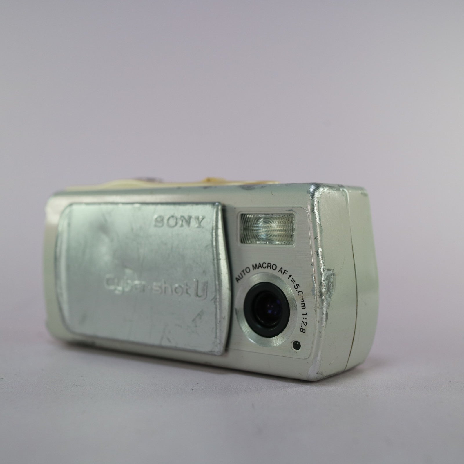 Sony Cybershot DSC-U10 1.3MP Compact Digital Camera Silver Tested