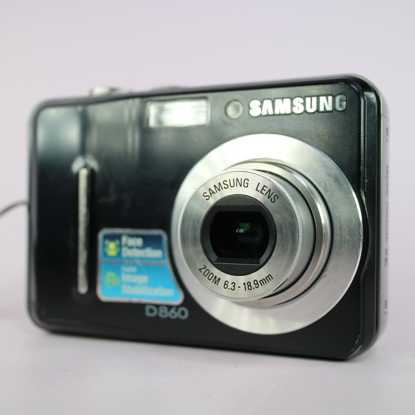 Samsung Digimax D860 8.2MP Compact Digital Camera Black Tested