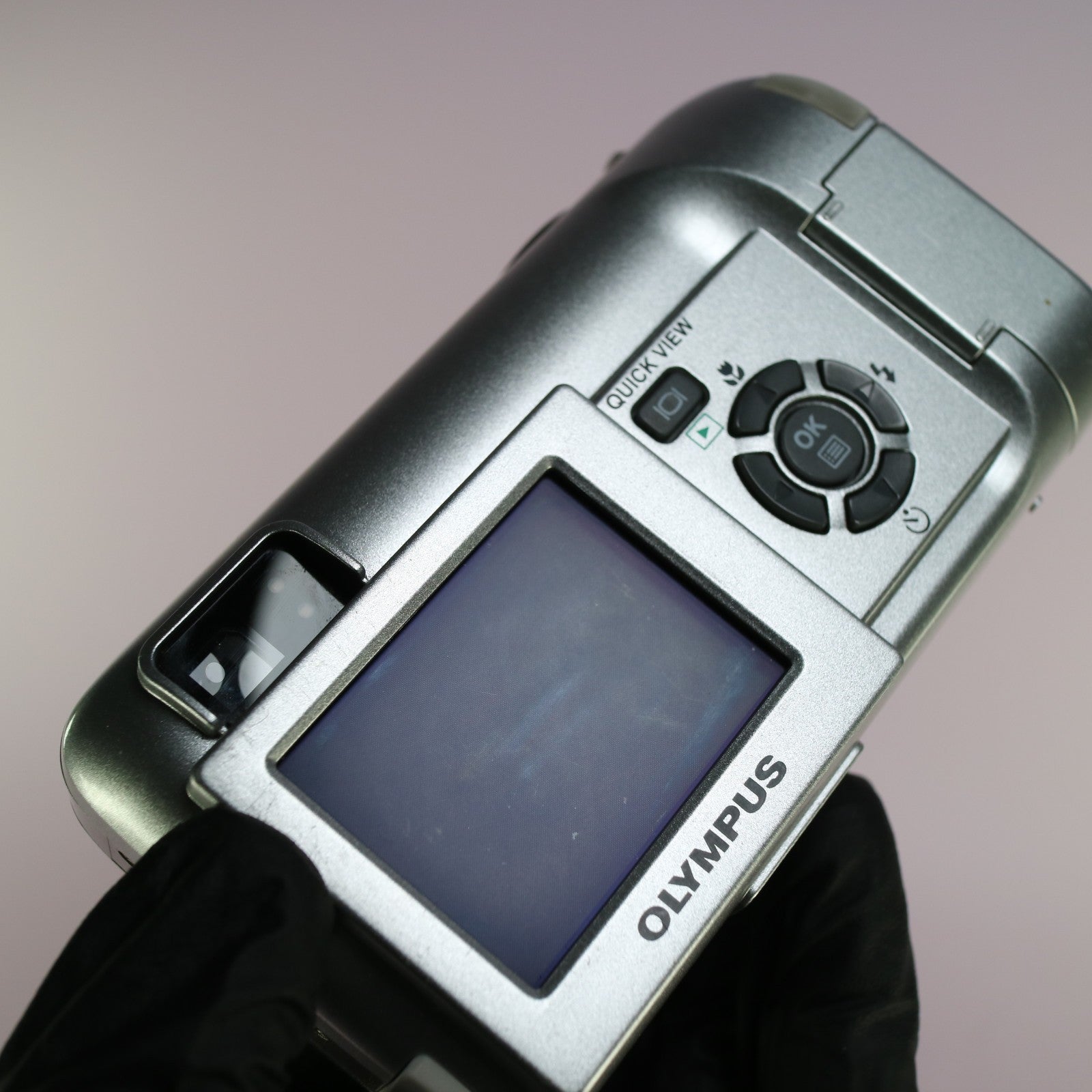 Olympus Digital Camera Camedia C-350 Zoom 3.2MP Silver Tested