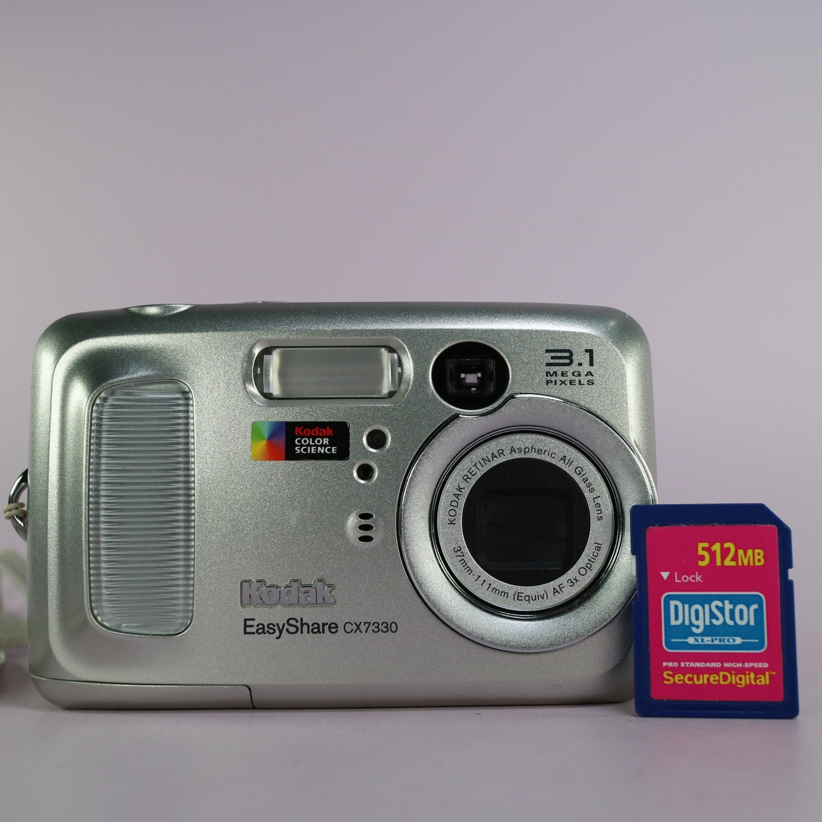 Kodak Digital Camera EasyShare CX7330 3.1MP Silver Tested