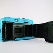 Exacta 35mm Film Point and Shoot Camera Blue Tested