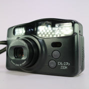 Fujifilm DL-270 Zoom 35mm Film Point and Shoot Camera Black Tested
