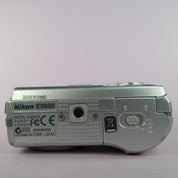 Nikon Digital Camera Coolpix 5600 5.1MP Silver Tested