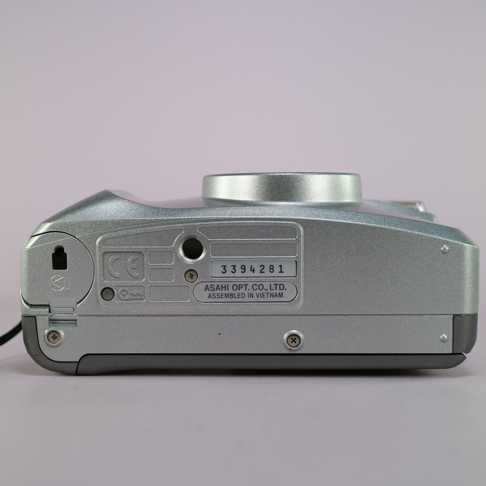 Pentax Espio 135M 35mm Film Point and Shoot Camera Silver Tested