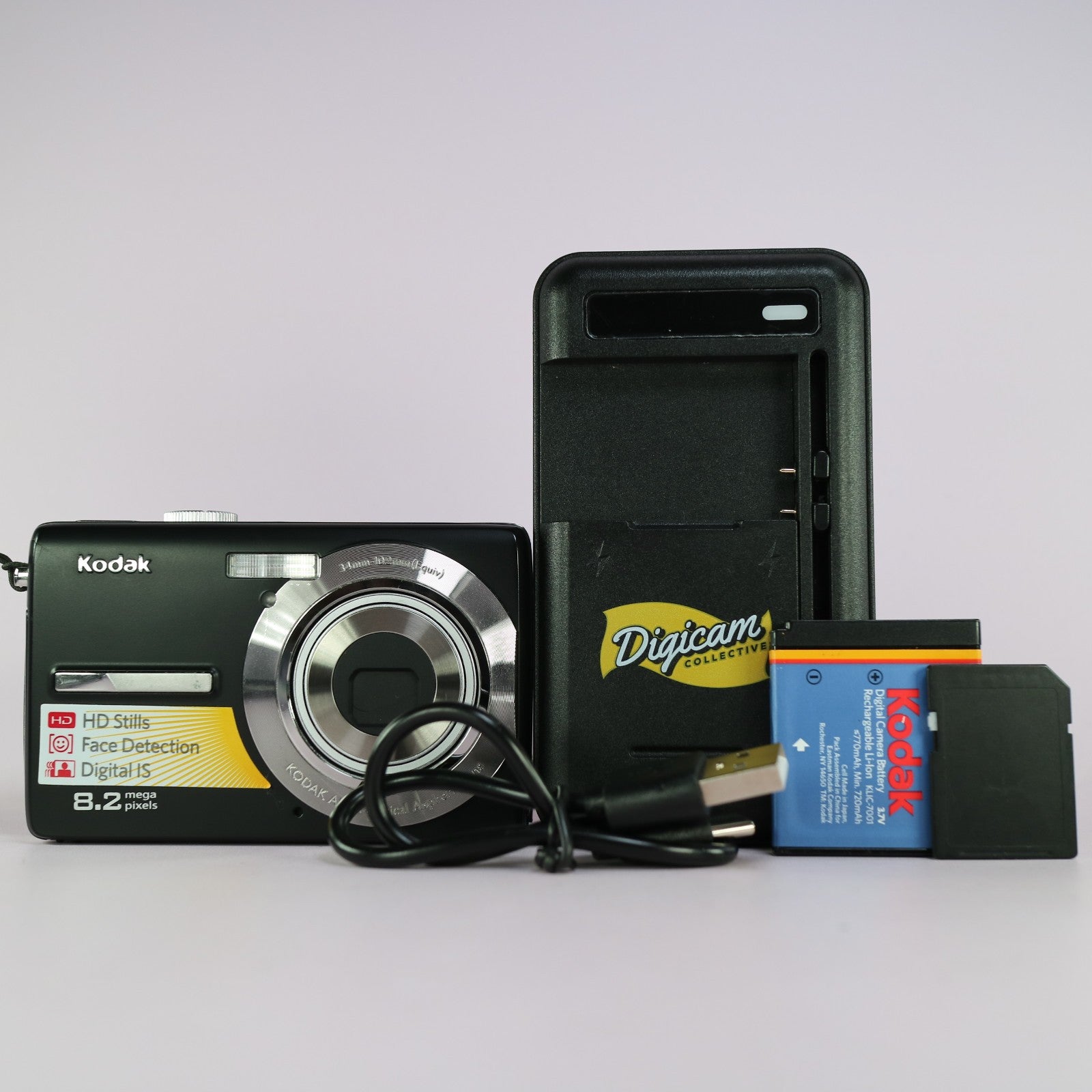 Kodak Digital Camera EasyShare M863 8.2MP Black Tested Full Working Set