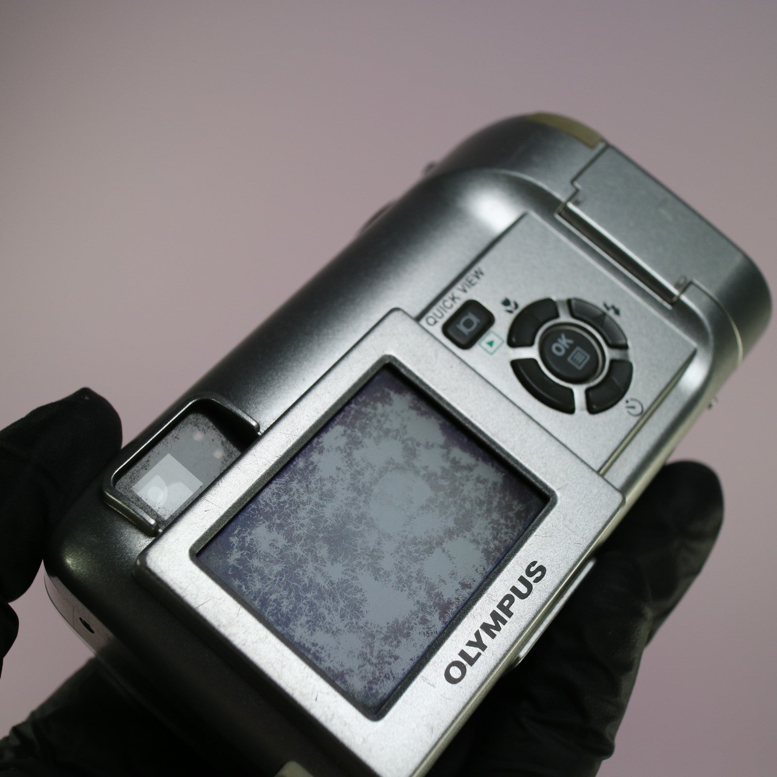 Olympus Digital Camera Camedia C-350 Zoom 3.2MP Silver Tested