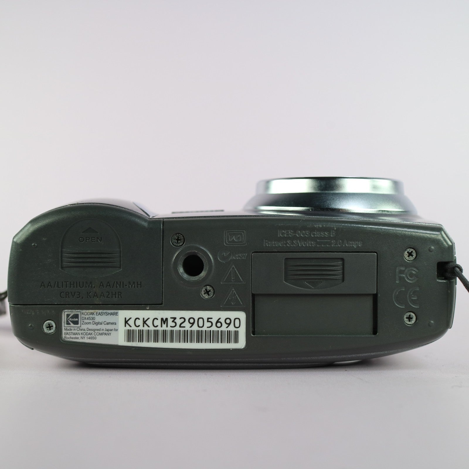 Kodak Digital Camera EasyShare DX4530 5.0MP Silver Tested