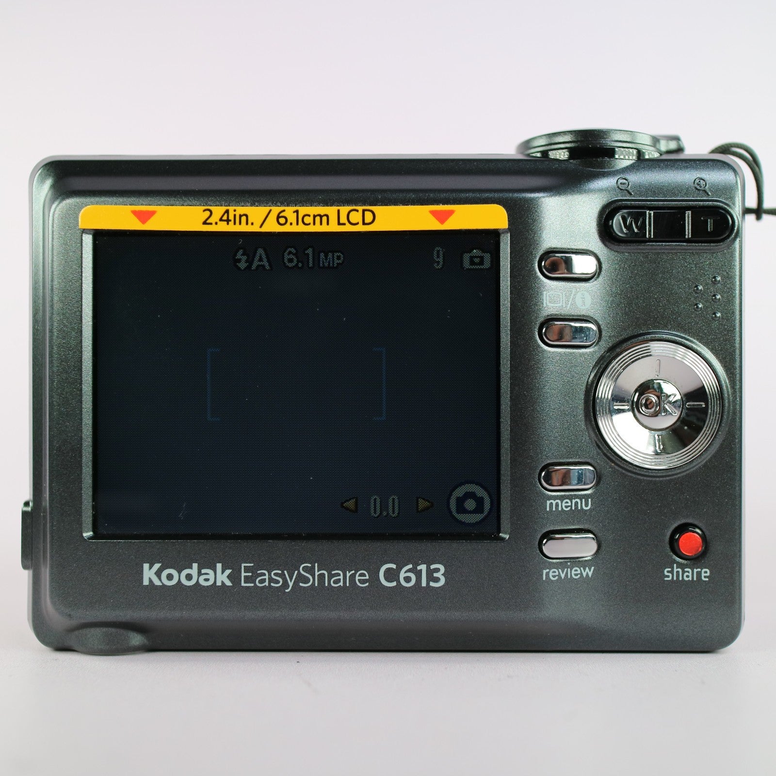 Kodak Digital Camera EasyShare C613 6.0MP Black Tested