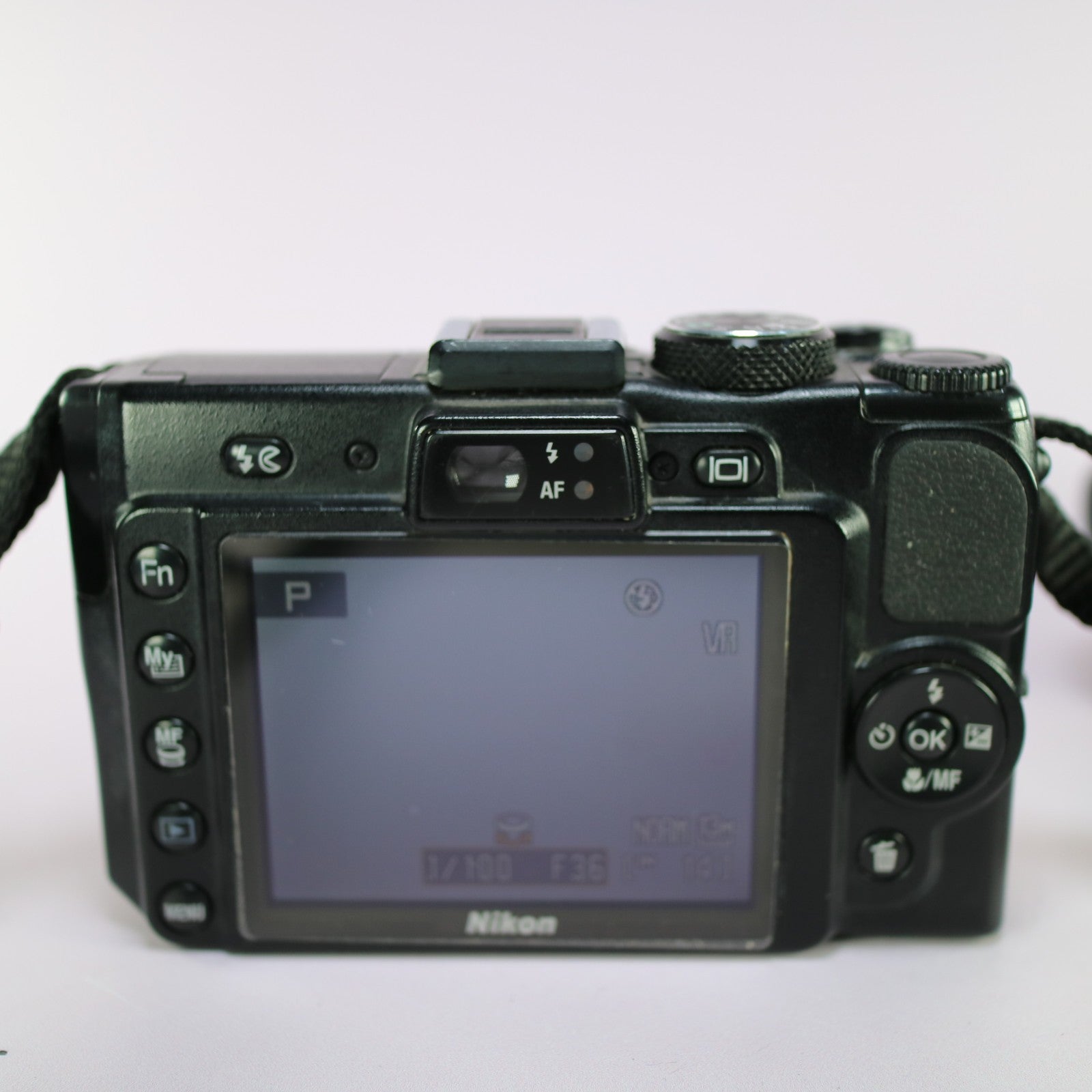 Nikon Digital Camera Coolpix P6000 13.5MP Black Tested Full Working Set