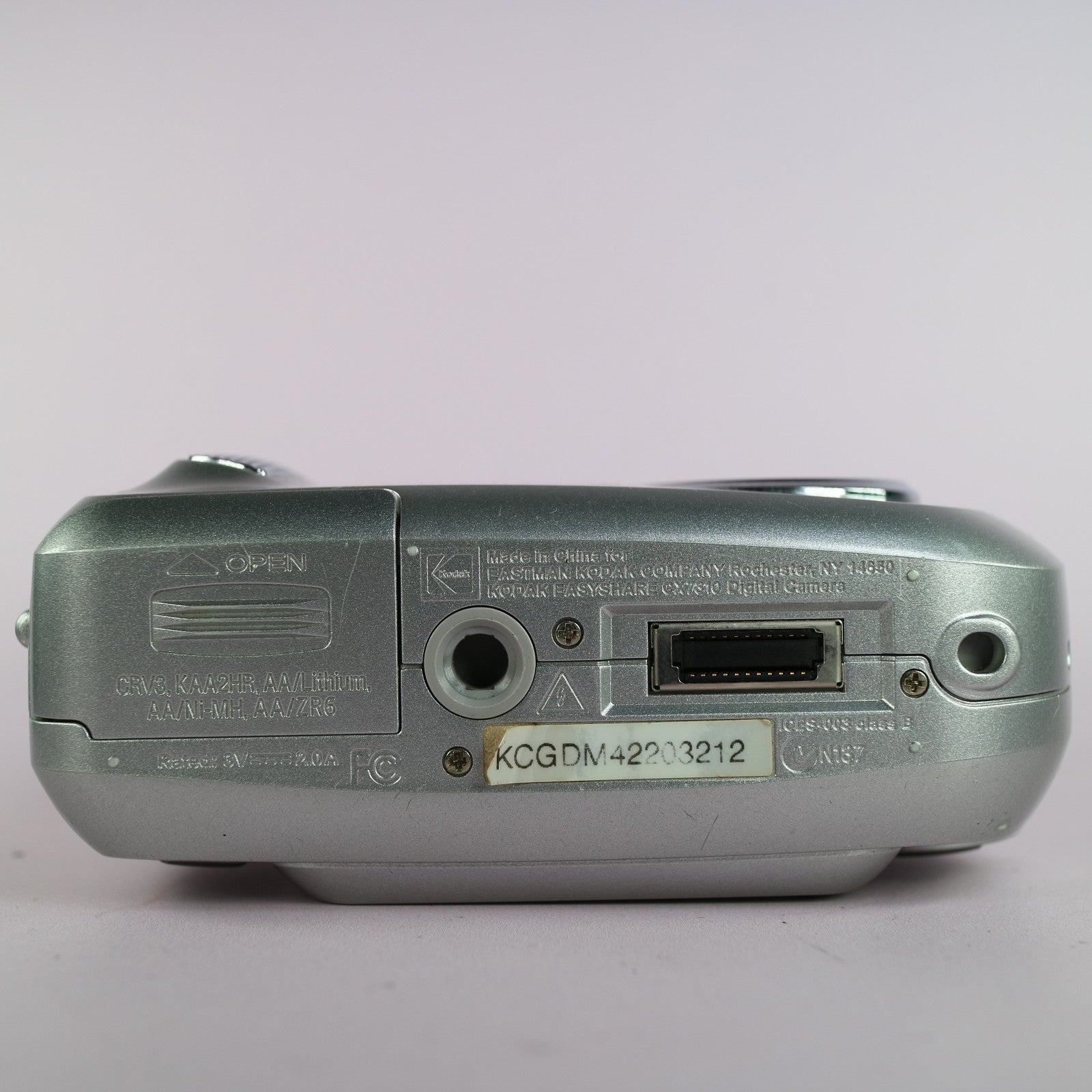 Kodak Digital Camera EasyShare CX7310 3.2MP Silver Tested