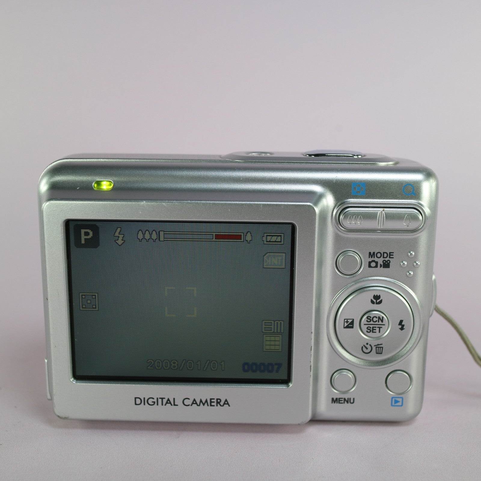 Vivitar Digital Camera Vivicam 8325 8.0MP Silver Tested