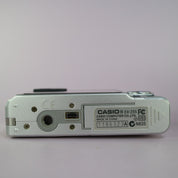 Casio Digital Camera Exilim EX-Z55 5.0MP Silver Tested Full Working Set