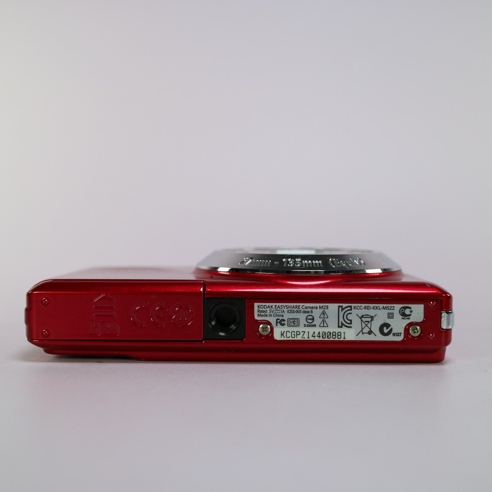 Kodak Digital Camera EasyShare M23 14.0MP Red Tested Full Working Set