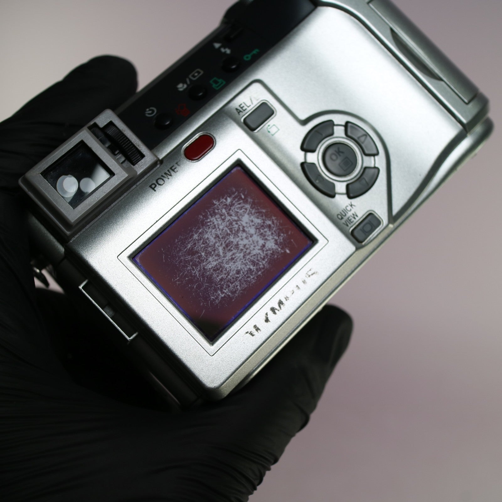 Olympus Digital Camera Camedia C-740 Ultra Zoom 3.2MP Silver Tested
