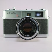 Minolta Hi-Matic 7S w/ Rokkor-PF 45mm f/1.8 Lens Vintage 35mm Rangefinder Camera