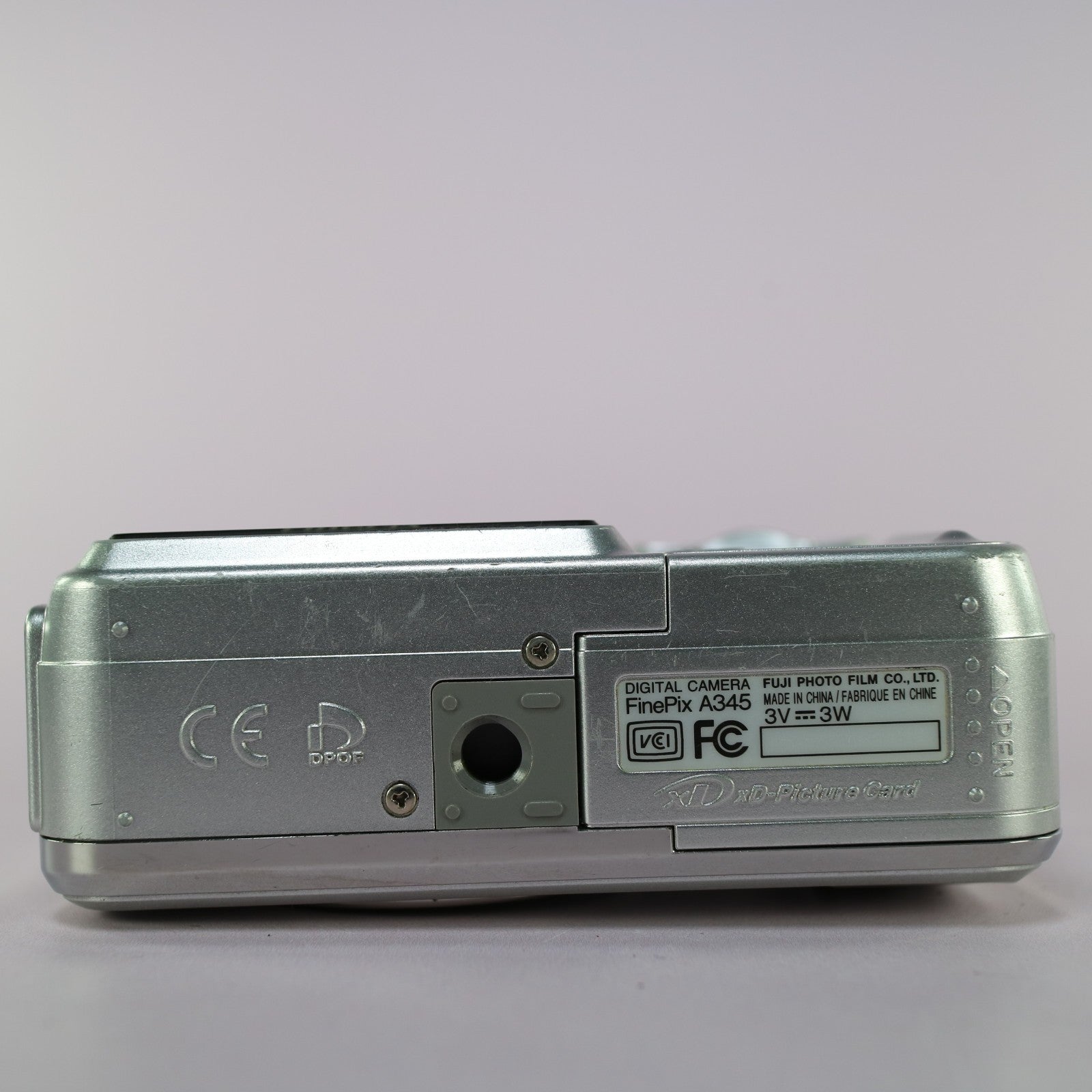 Fujifilm Digital Camera FinePix A345 4.1MP Silver Tested