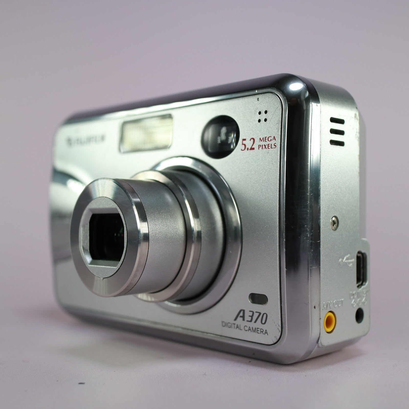 Fujifilm Digital Camera FinePix A370 5.2MP Silver Tested