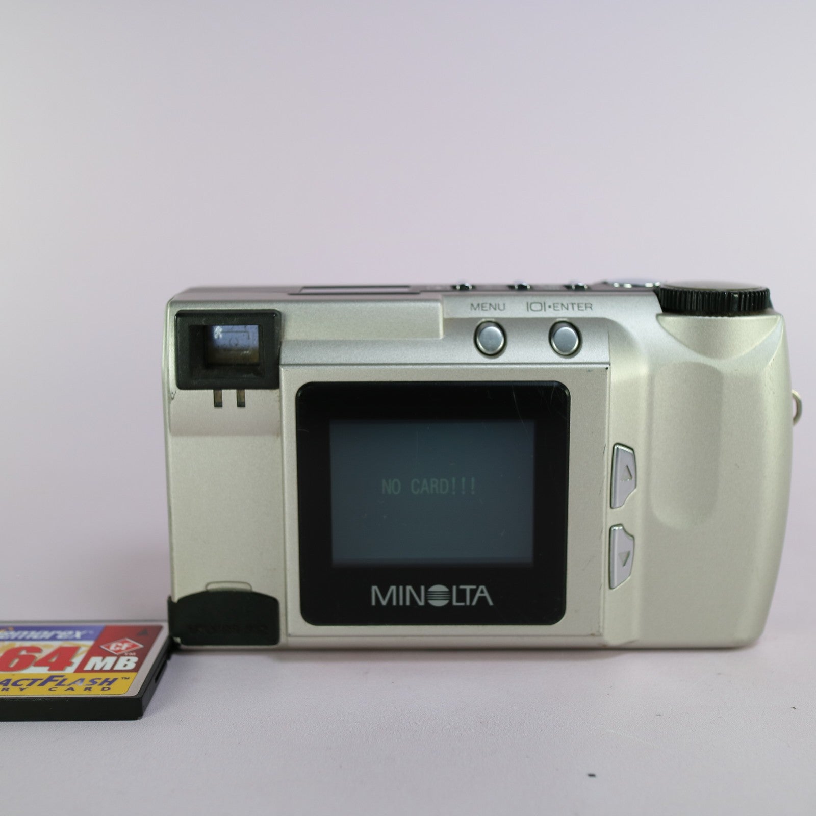 Minolta Dimage 2300 2.1MP Compact Digital Camera Silver Tested