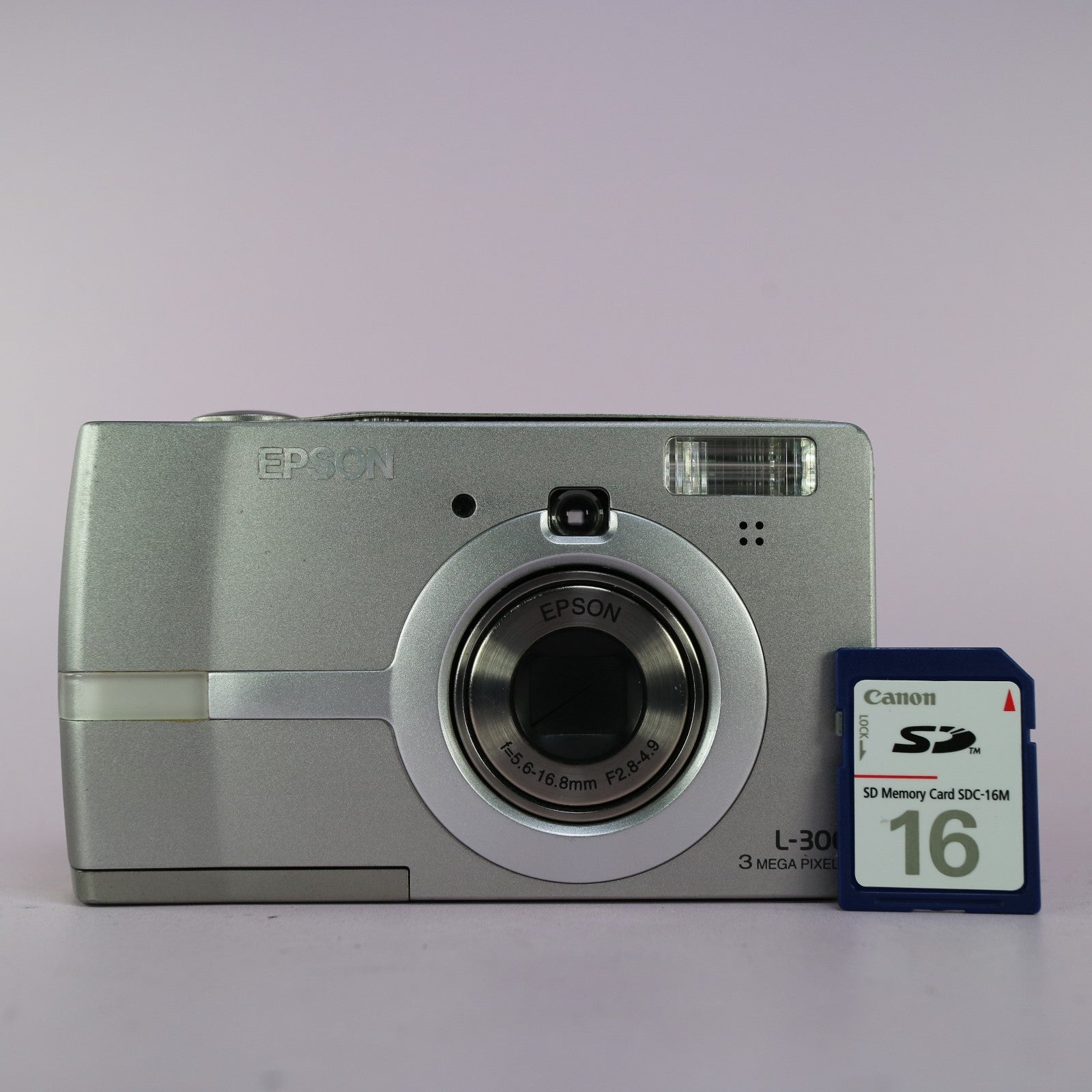 Epson Digital Camera L-300 3.0MP Silver Tested