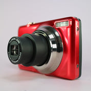 Fujifilm Digital Camera FinePix JV500 14.0MP Red Tested Full Working Set