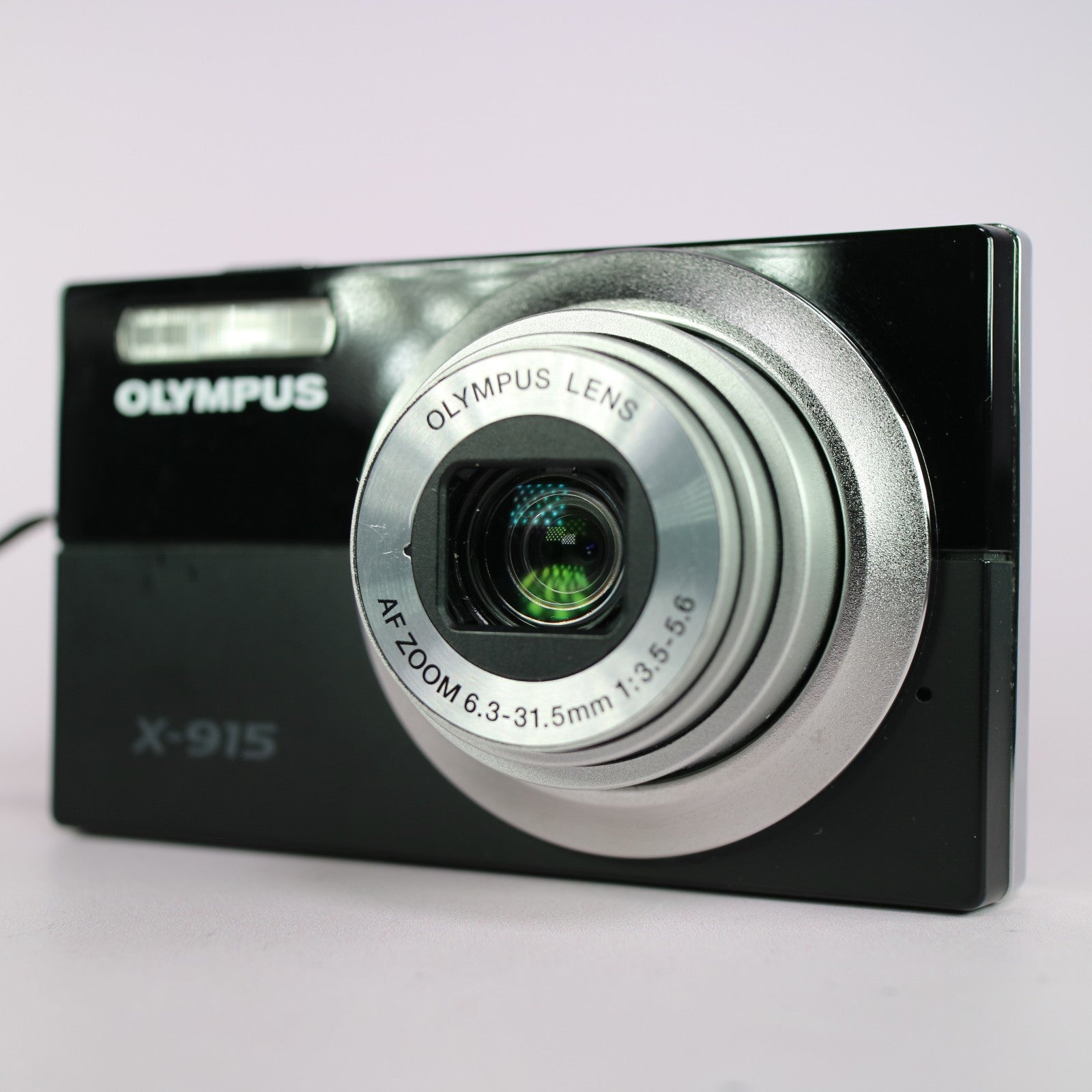 Olympus Digital Camera X-915 12.0MP Black Tested Full Set
