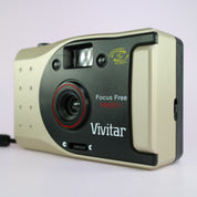 Vivitar PN2011 35mm Film Point and Shoot Camera Silver Tested