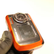 Polaroid Digital Camera iS087 16.0MP Underwater Selfie Screen Orange Tested