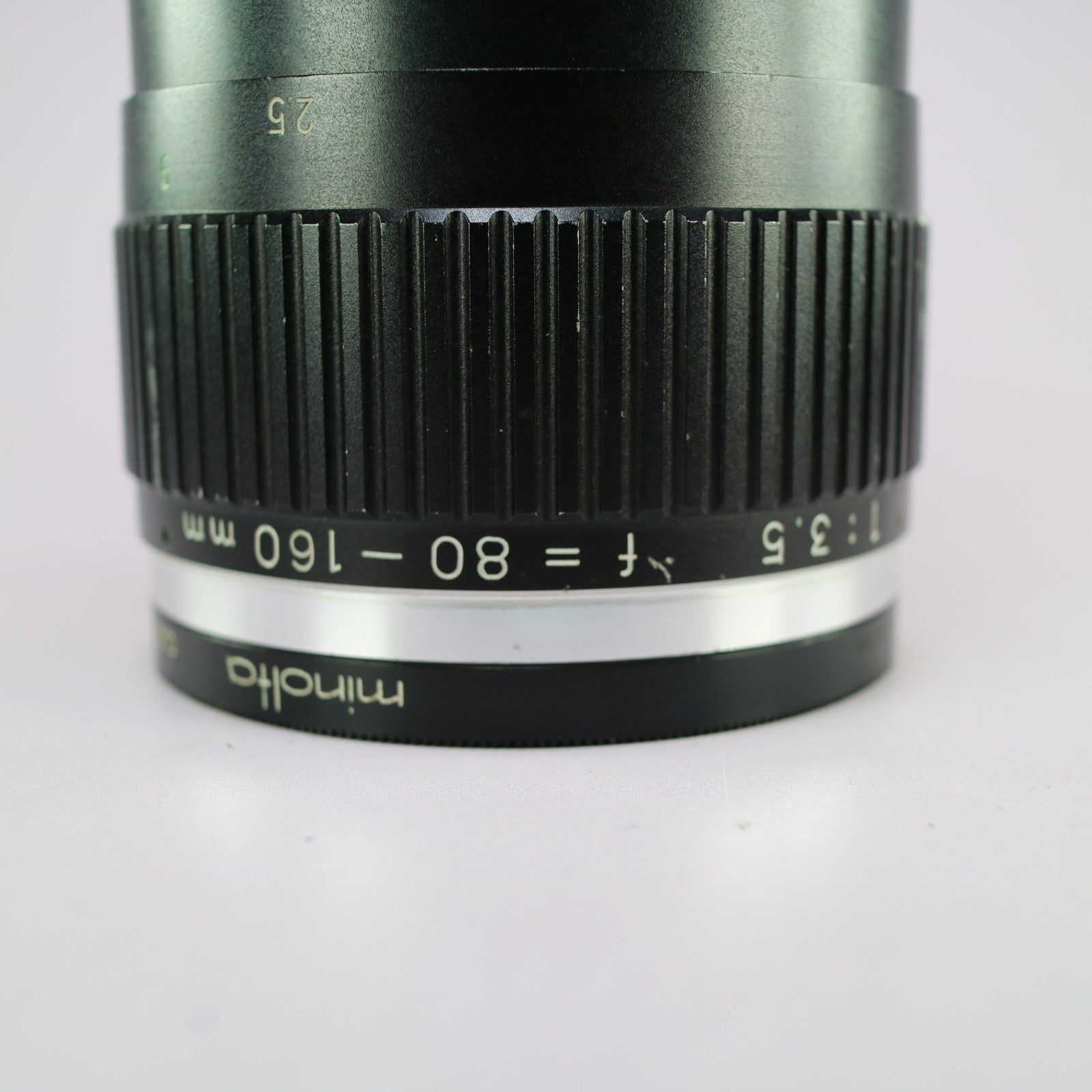 Minolta Auto Zoom Rokkor 80-160mm F/3.5 Zebra Zoom Lens Minolta MD Mount