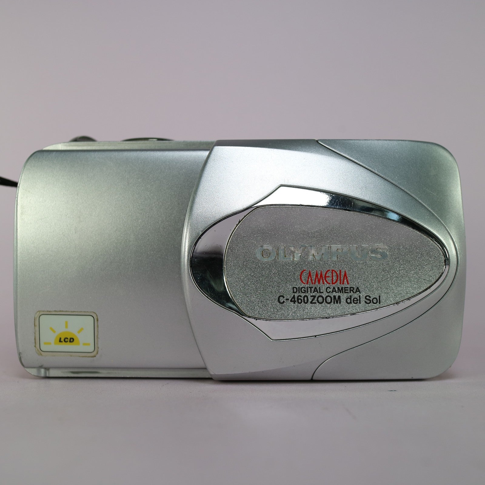 Olympus Digital Camera Camedia C-460 Zoom Del Sol 4.0MP Silver Tested