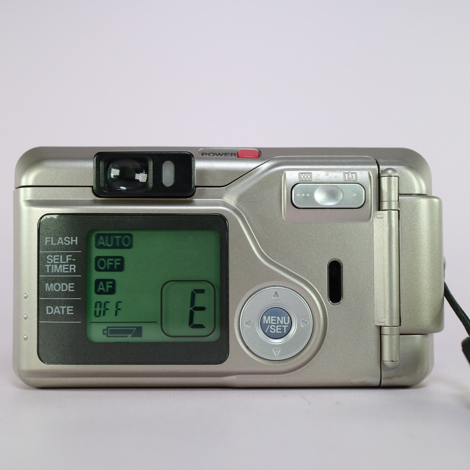 Fujifilm Zoom Date 1000 35mm Film Point and Shoot Camera Silver Tested