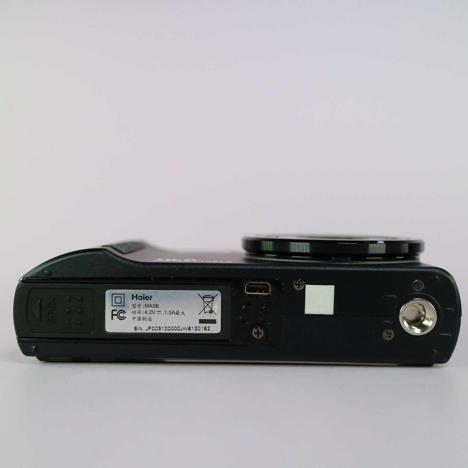 Haier Digital Camera MA5B 10.0MP Black Tested Full Working Set